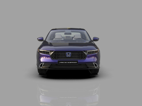Honda Accord 2023 HQ interior Modello 3D