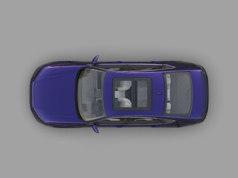 Honda Accord 2023 HQ interior Modello 3D