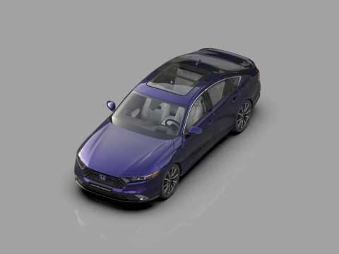 Honda Accord 2023 HQ interior Modello 3D