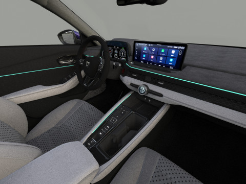 Honda Accord 2023 HQ interior Modello 3D