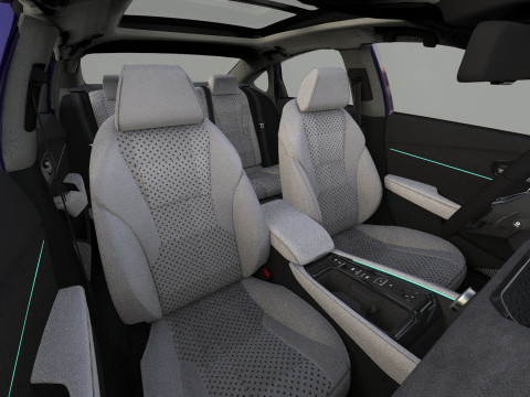 Honda Accord 2023 HQ interior Modello 3D