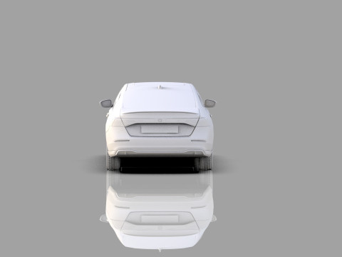 Honda Accord 2023 HQ interior Modello 3D