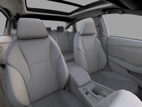 Honda Accord 2023 HQ interior Modello 3D