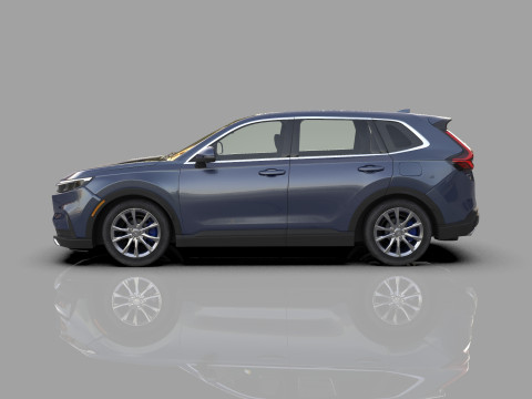 Honda CRV 2023 HQ interior 3D Model