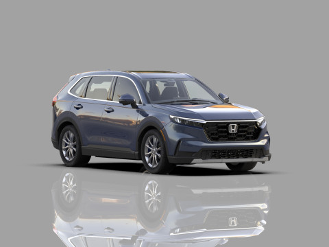 Honda CRV 2023 HQ interior 3D Model