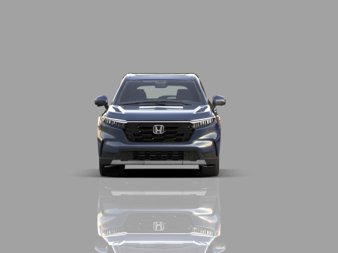 Honda CRV 2023 HQ interior 3D Model