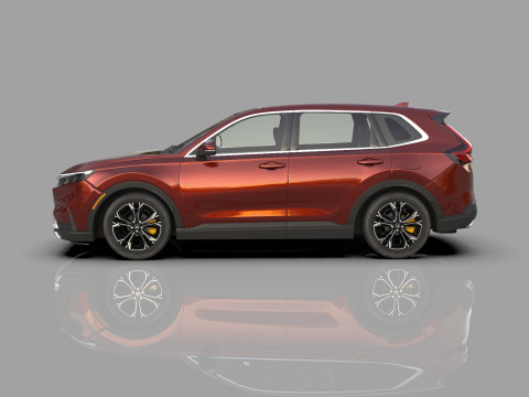 Honda CRV 2023 HQ interior 3D Model