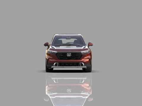 Honda CRV 2023 HQ interior 3D Model