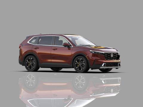 Honda CRV 2023 HQ interior 3D Model
