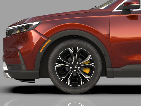 Honda CRV 2023 HQ interior 3D Model