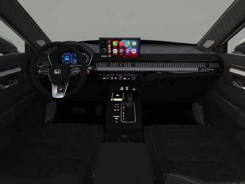 Honda CRV 2023 HQ interior 3D Model