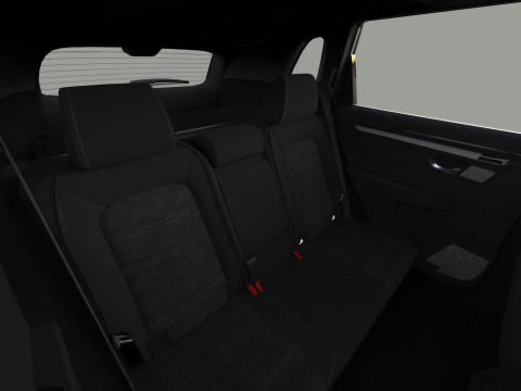 Honda CRV 2023 HQ interior 3D Model