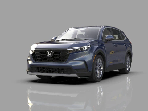 Honda CRV 2023 HQ interior 3D Model
