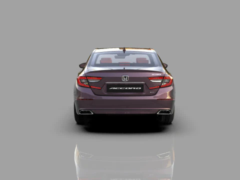 Honda Accord 2018-2022 HQ interior 3D Model