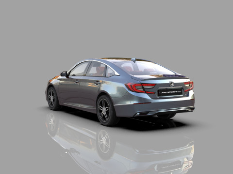Honda Accord 2018-2022 HQ interior 3Dモデル