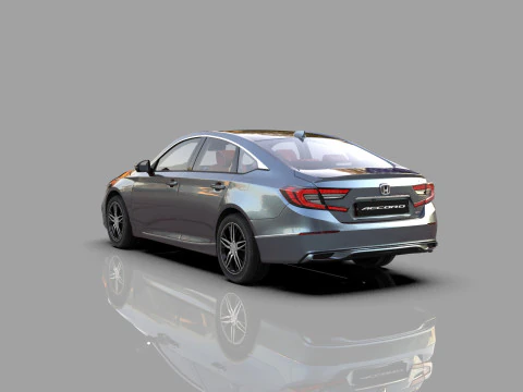 Honda Accord 2018-2022 HQ interior 3D Model