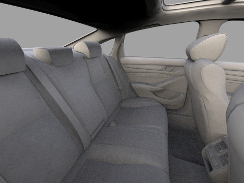 Honda Accord 2018-2022 HQ interior 3Dモデル
