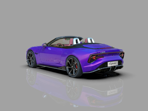 MG Cyberster 2024 HQ interior 3D Model