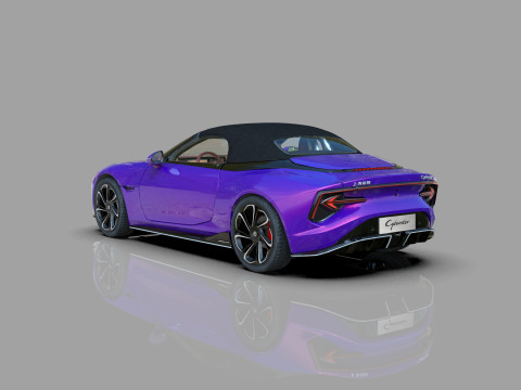MG Cyberster 2024 HQ interior 3D Model