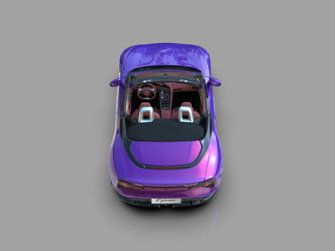 MG Cyberster 2024 HQ interior 3D Model