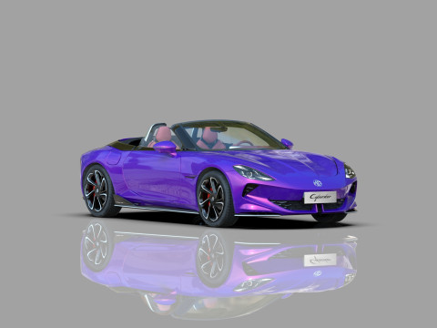 MG Cyberster 2024 HQ interior 3D Model