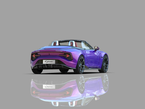 MG Cyberster 2024 HQ interior 3D Model