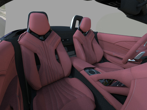MG Cyberster 2024 HQ interior 3D Model