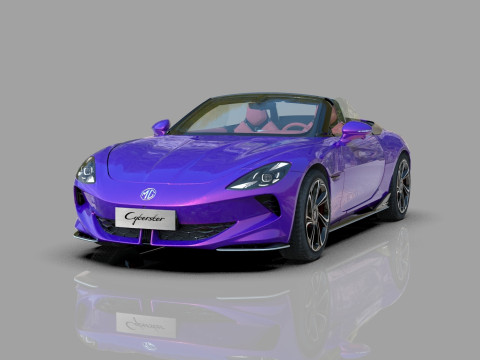 MG Cyberster 2024 HQ interior 3D Model