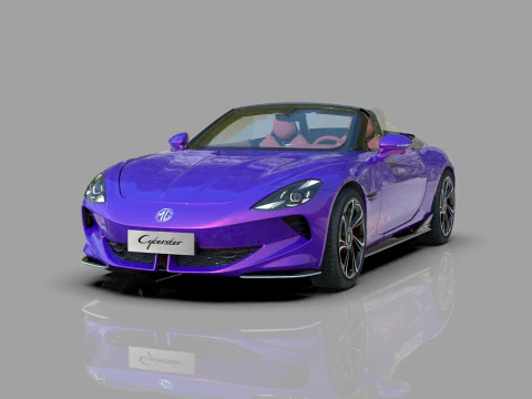 Интерьер штаб-квартиры MG Cyberster 2024 3D Модель