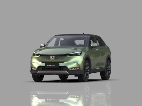 Honda HR-V 2021 HQ interior 3Dモデル
