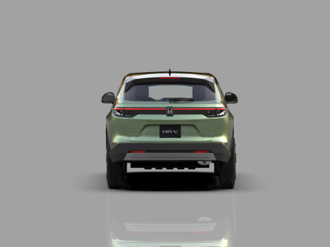 Honda HR-V 2021 HQ interior 3Dモデル