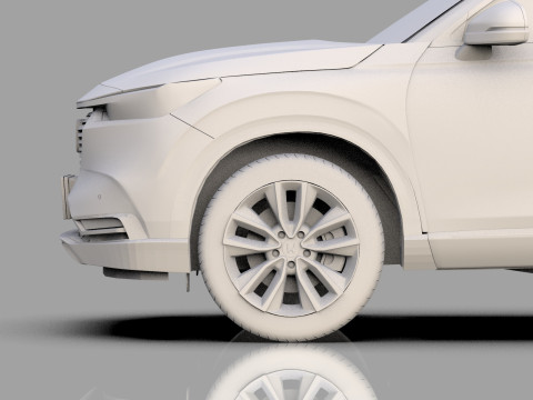 Honda HR-V 2021 HQ interior 3Dモデル