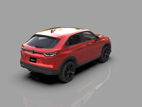 Honda XR-V 2021 HQ interior Model 3D