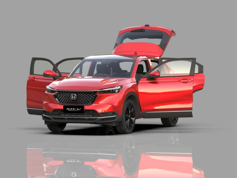 Honda XR-V 2021 HQ interior Model 3D