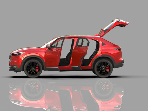 Honda XR-V 2021 HQ interior Model 3D