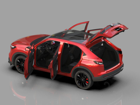 Honda XR-V 2021 HQ interior Model 3D