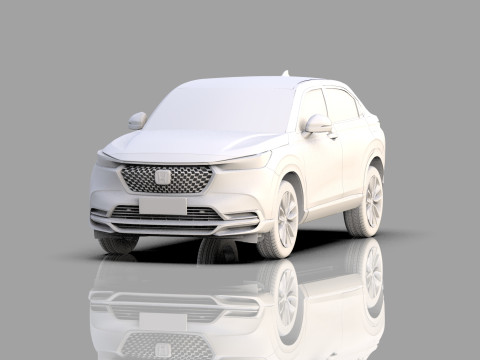Honda XR-V 2021 HQ interior Model 3D