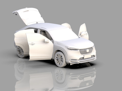 Honda XR-V 2021 HQ interior Model 3D