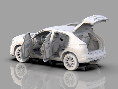 Honda XR-V 2021 HQ interior Model 3D