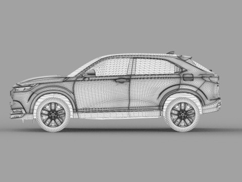 Honda XR-V 2021 HQ interior Model 3D