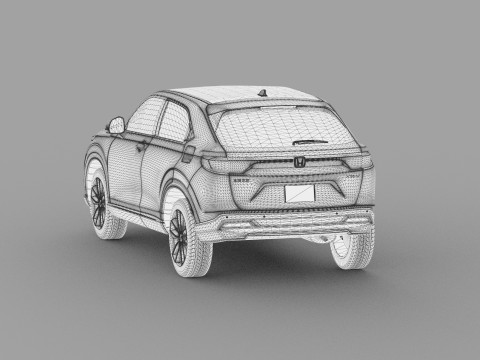 Honda XR-V 2021 HQ interior Model 3D