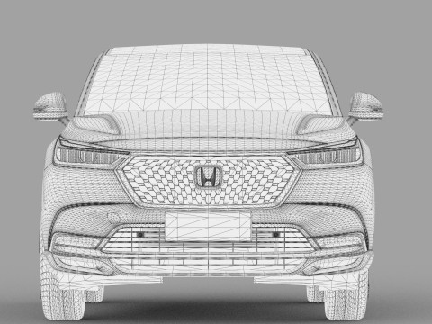 Honda XR-V 2021 HQ interior Model 3D