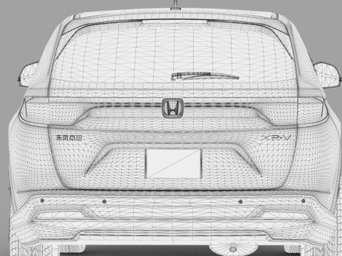 Honda XR-V 2021 HQ interior Model 3D