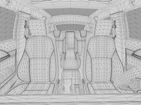 Honda XR-V 2021 HQ interior Model 3D