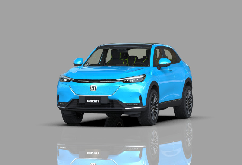 Honda ENY1 HR-V EV 2022 HQ interior 3D 模型 .c4d .max .obj .3ds .fbx .stl .blend 