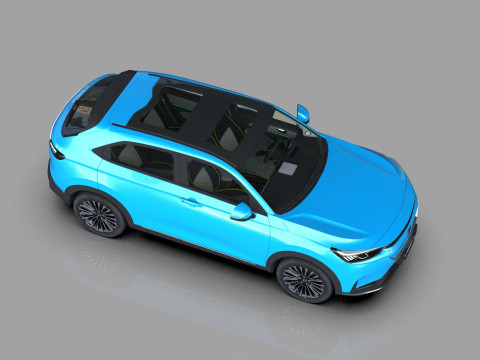 Honda ENY1 HR-V EV 2022 HQ interior 3D 模型