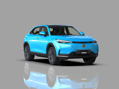 Honda ENY1 HR-V EV 2022 HQ interior 3D 模型