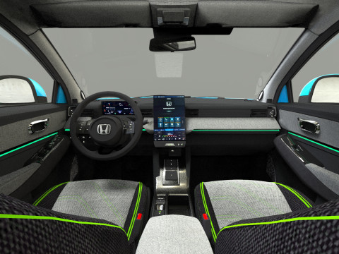 Honda ENY1 HR-V EV 2022 HQ interior 3D 模型