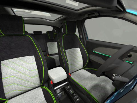 Honda ENY1 HR-V EV 2022 HQ interior 3D 模型