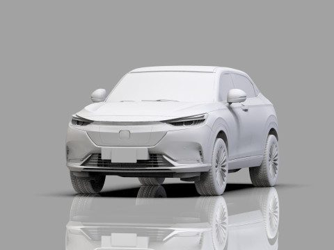 Honda ENY1 HR-V EV 2022 HQ interior 3D 模型